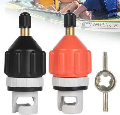 OFFCUP Adapter voor SUP Valve, 2 Pak Pomp Adapters, Valve Adapter voor Compressor, Geschikt voor SUP Board, Inflatable Booten, Kayak, Air Mat - Beste Deal