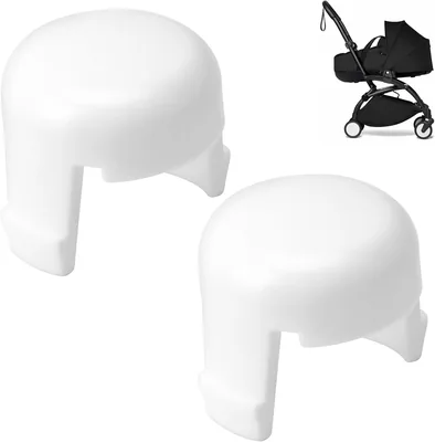 KINTLE 2 Pack White Button for Babyzen Stroller