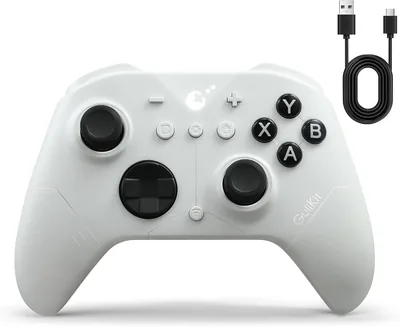 GuliKit ES PRO Wireless PC Controller -3.25ms Low Latency, TMR Joysticks | For PC/Steam/Switch/Andro