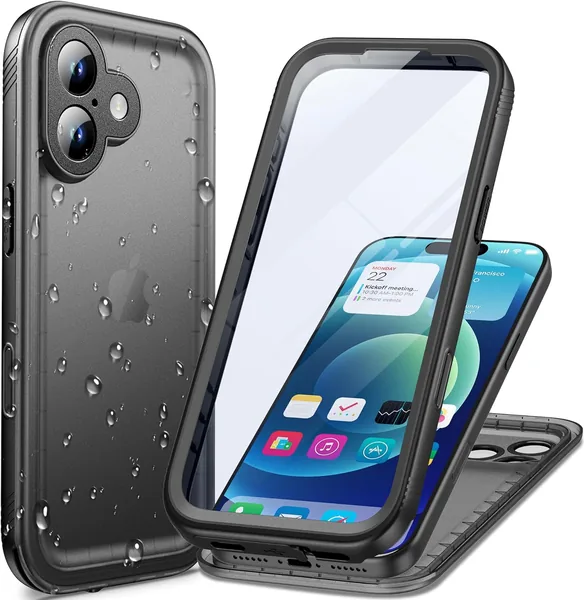 Cozycase Top Shockproof IP68 Étui Imperméable pour iPhone 17 - Protection Complète contre les Chocs et la Poussière - Meilleur Prix