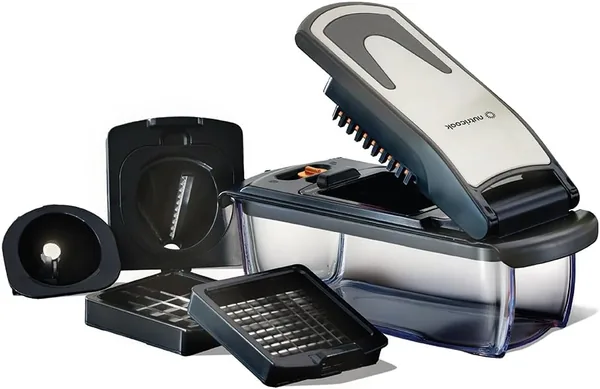 NUTRICOOK ESSENTIALS 4-IN-1 VEGETABLE CHOPPER