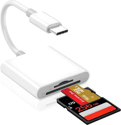 Micro SD Card Reader USB C - Dual Slot