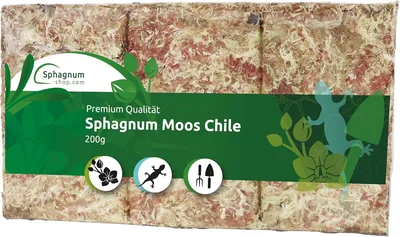 Sphagnum Moss 150g-11lb från Chile för Terrarium och Orchider