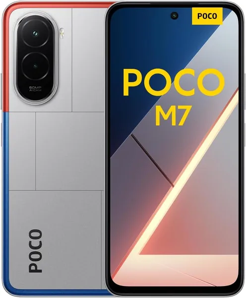 Xiaomi Poco M7 - 8+256GB Smartphone, Cámara Dual AI de 50MP, Pantalla Inmersiva FHD+ de 6.9", Snapdragon 685, Carga Rápida 33W