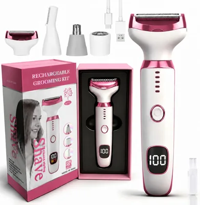 Beanify LED Shaver - 4 in 1 Wet/Dry Razors