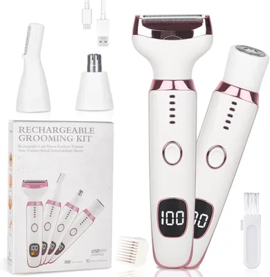 Beanify Lady Shaver 4-in-1 Wet/Dry Razor