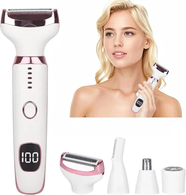 Beanify Lady Electric Shaver - 4 in 1 Wet/Dry Shaver Best Deal