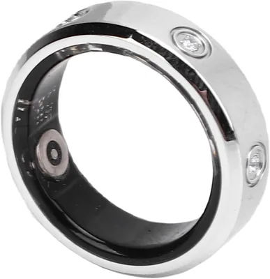 XUMIUZIY Smart Ring Fitness Tracker Rhinestone IP68 Waterproof Best Deal