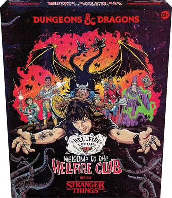 Dungeons & Dragons Stranger Things: Hellfire Club Adventure Game | 3-5 Players | 12+