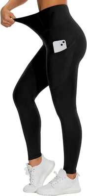 Leggins Deportivos Mujer VIOPY Push Up Mallas Cintura Alta Control Abdomen Tejido Grueso Bolsillos Yoga