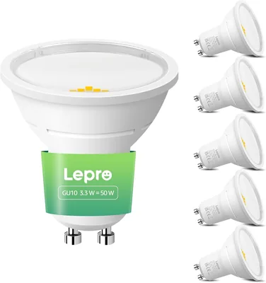 Lepro GU10 LED Bulbs 15% Off