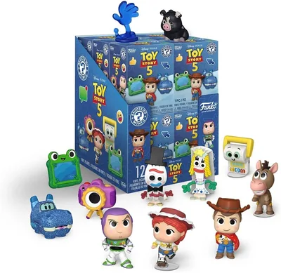 Funko Mystery Mini - Toy Story 5 - Woody, Buzz Lightyear, Lilypad et plus - 1 sur 12 à collectionner - Modèles variés - Collectionneur