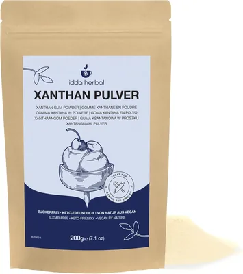 Xanthan Gum IDDA Bio 200g - Agent d'épaississement sans gluten