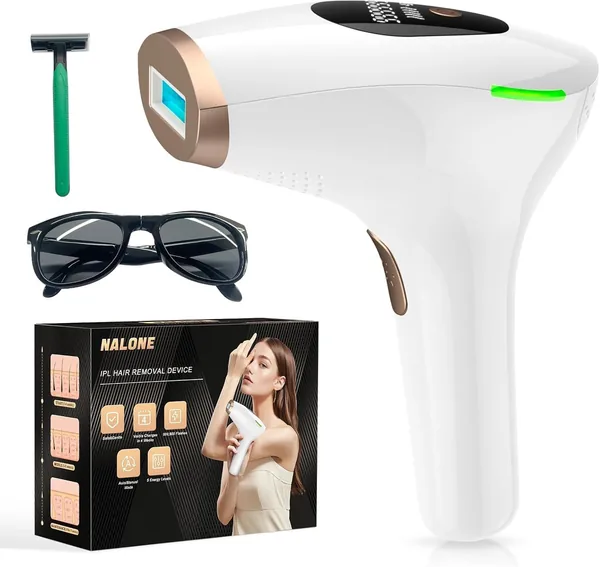 NALONE Laser Epilator 600-1200NM Pulsed Light Epilator