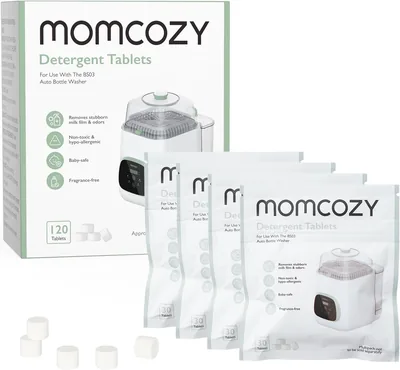 Momcozy Oficjalny blok do mycia butelek, bezpieczny dla niemowląt, pasuje do myjki do butelki - Best Deal