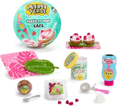 MGA Miniverse Make It Mini Cafe Series 6 Resin Collectibles