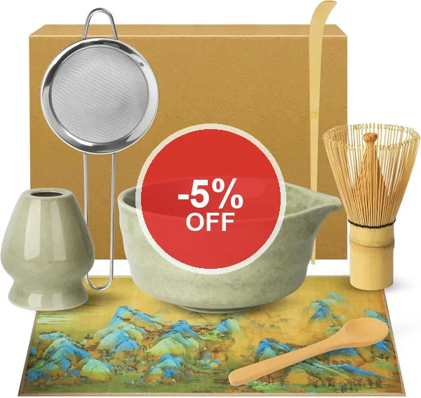 Match Set - 7-delar Tee Curtain Set för nykomlar - Styliskt matchande