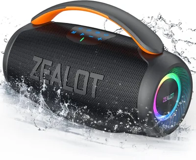 Zealot Bluetooth Speaker Light Waterproof