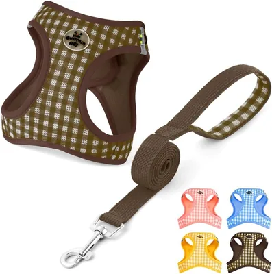 OFFCUP Dog Harness with Lead Set - Step-In Puppy Harness