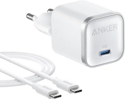 Anker Nano 45W Type-C Fast Ladare, för iPhone 17 Serie, Samsung S25 Ultra | Kompakt och stilfull