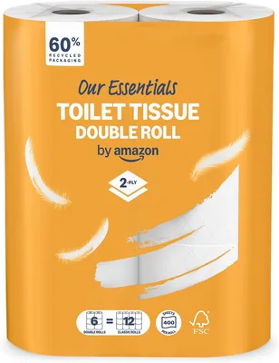 Our Essentials Toilet Tissue - 6 Rolls, 2-Ply