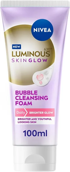 NIVEA LUMINOUS 630 Bubble Cleanser, 100ml - 31% Off