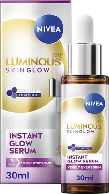 NIVEA LUMINOUS630 Instant Glow Serum 30ml - Dark Marks & Pore Refiner - ZAR 175 (30% Off)