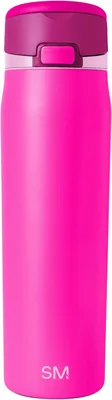 Simple Modern Mesa Loop 24oz Pink Water Bottle with Straw