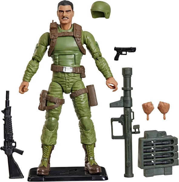 Figura G.I. Joe Classified Series Retro Cardback Rafael 'Zap' Melendez - Melhor Oferta