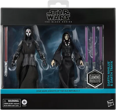 STAR WARS Black Series Darth Nihilus & Traya 6 Inch Action Figures Best Deal