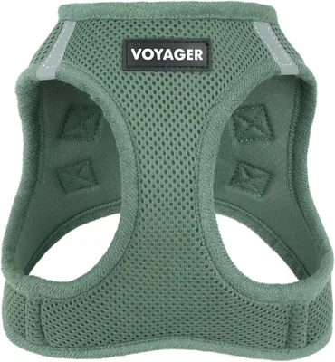 Voyager Step-in Air Dog Vest Harness - Moss Green, Small Best Deal