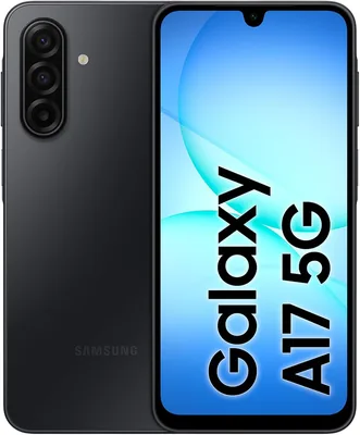 Samsung Galaxy A17 5G 128 Go Smartphone débloqué - Écran 6,7 pouces, Batterie 5000 mAh, Noir, Version FR