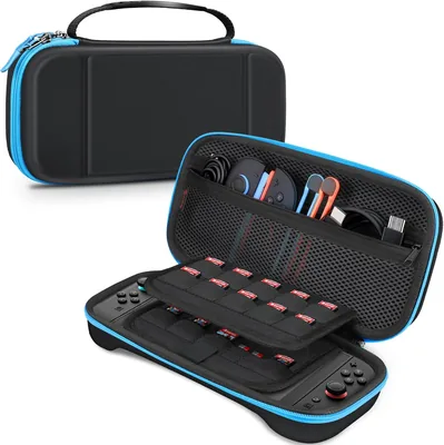 Étui de transport FINTIE pour Nintendo Switch 2 (2025) - Coque dure protectrice, Sac de voyage avec 19 Ga