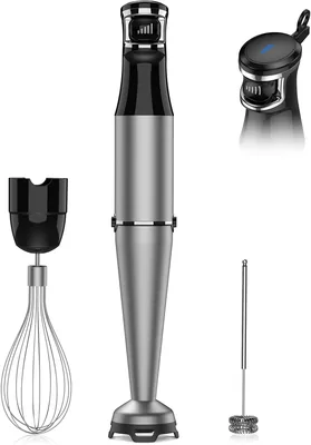 Turelar Immersion Blender Set 1100W Handheld