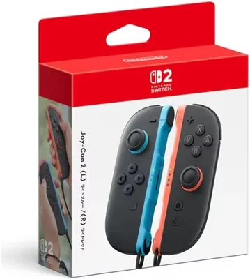 Controladores Joy-Con 2 (L/R) Azul Claro/Rojo Claro Internacional