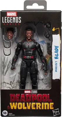 Marvel Legends Blade Deadpool Wolverine 6-Inch Action Figure Gift