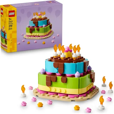 LEGO Tort na przyjęcie urodzinowe - Zestaw klocków konstrukcyjnych - Najlepsza oferta