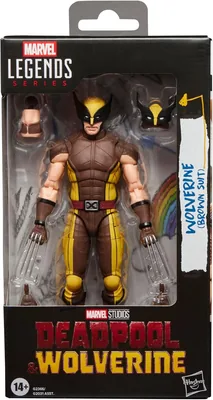 Marvel Legends Wolverine Action Figure - Brown Suit 6-Inch, 12% Off