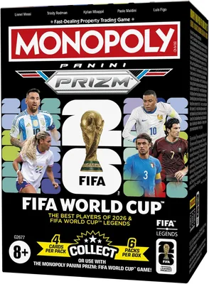 Monopoly Panini Prizm FIFA World Cup Booster Box - 50% Off
