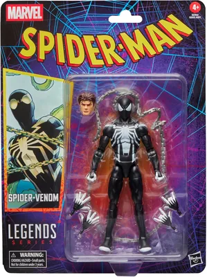 Marvel Legends Spider-Venom Retro Cardback Figurine