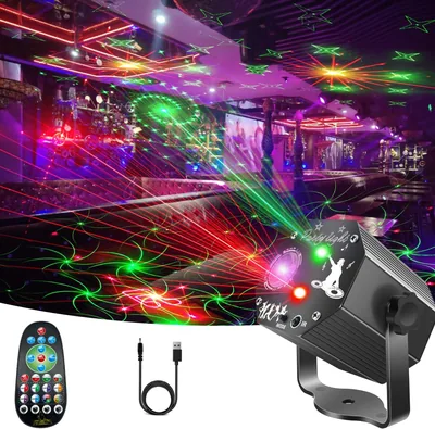 Disco Lights Sound Activated Strobe Party FX