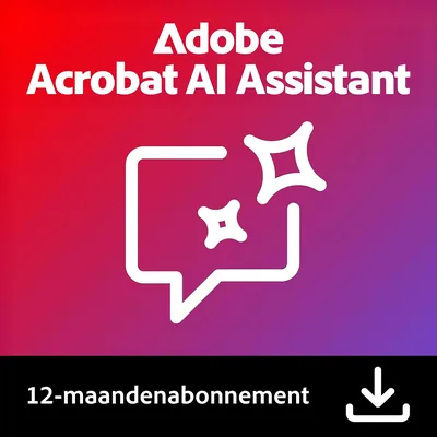 Adobe l'Assistant IA d'Acrobat | Logiciel Téléchargeable | 1 An | Meilleures Offres