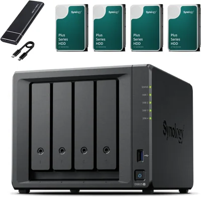 Synology DS925+ 4 Bay NAS - 48TB HDD Bundle (Best Deal)