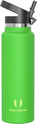 Super Sparrow Termico Bottiglia d'Acqua - 500 ml, 750 ml, 1000 ml, 1.2 L, 1.5 L - SviluppoSip in Acciaio Inossidabile BPA Free
