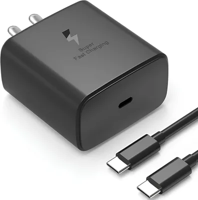 45W गैन टाइप-C सुपर फास्ट चार्जर, 84% ऑफ - Samsung गैलेक्सी S26/S25/S24/S23/S22/S21/S20 (अतिरिक्त/प्लस/फी, A56/A55/A35/M56 के लिए