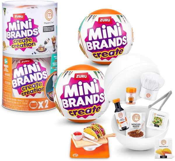 Mini Brands Create Masterchef Series 2 2 Pack by ZURU