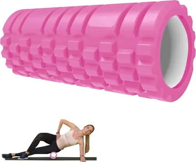 Rodillo de Espuma de Alta Densidad para Masaje de Pies, Foam Roller Corporal para Relajación Muscular