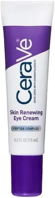 CeraVe Skin Renewing Crema para el contorno de ojos 14ml | Complejo de Péptidos y Ceramidas Esenciales