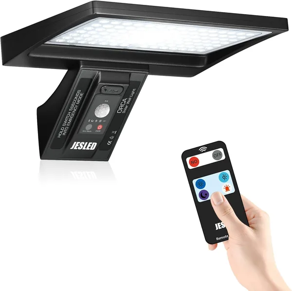 JESLED Outdoor Solar Light 104 LED