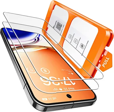 TOCOL 2x Verre Trempé pour Google Pixel 10/10 Pro, 6.3 Pouces, Anti-Poussière Automatique, Installation Rapide, Sans Bulles, Durabilité 9H